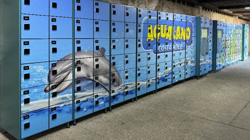 Smart Lockers en Aqualand Costa Adeje