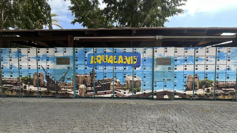 Smart Lockers en Aqualand Maspalomas