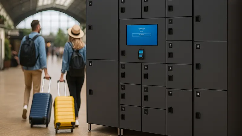 Taquillas digitales VACWAY para guardar equipaje