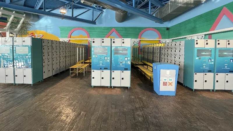 Smart Lockers en PortAventura Costa Caribe